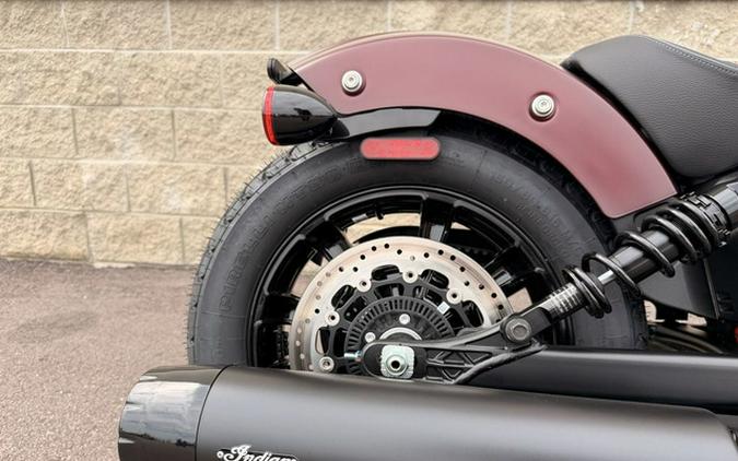2026 Indian Scout Bobber Maroon Metallic Smoke