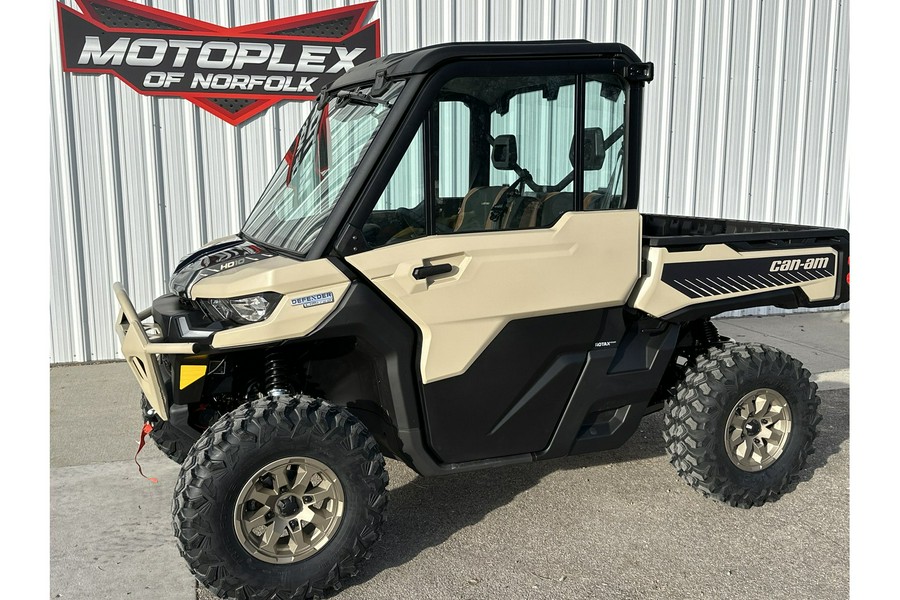 2024 Can-Am DEFENDER LIMITED HD10 - DESERT TAN / TIMELESS BLACK