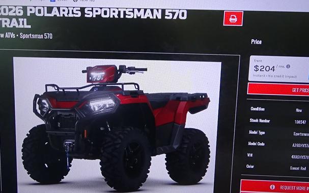 2026 Polaris Sportsman 570 Trail