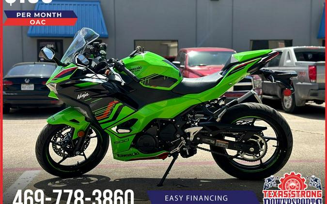 2024 Kawasaki Ninja 500 KRT SE