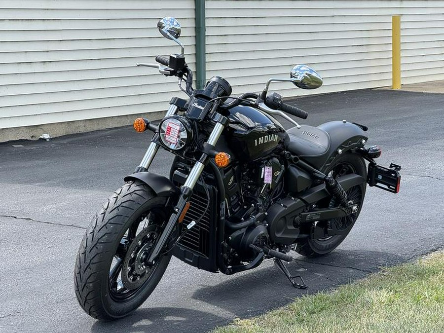 2025 Indian Motorcycle® Scout® Sixty Bobber Black Metallic