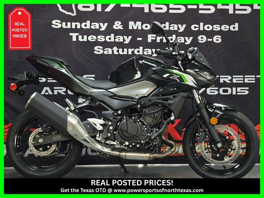 2025 Kawasaki Z500 ABS