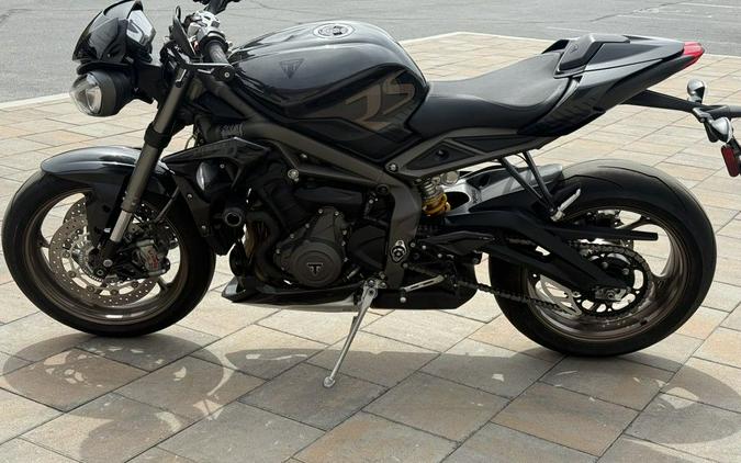 2023 Triumph Street Triple RS Carbon Black