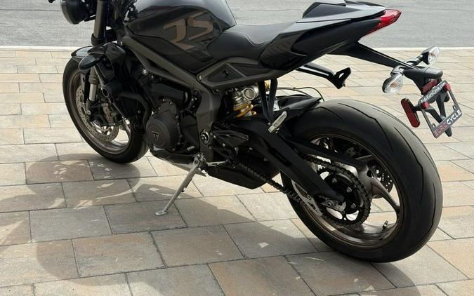 2023 Triumph Street Triple RS Carbon Black
