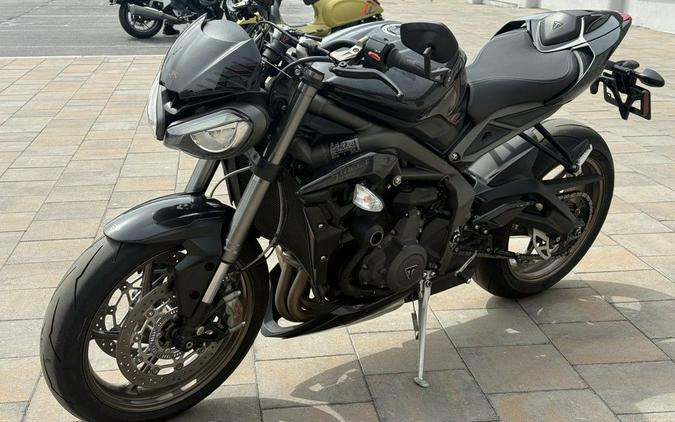 2023 Triumph Street Triple RS Carbon Black