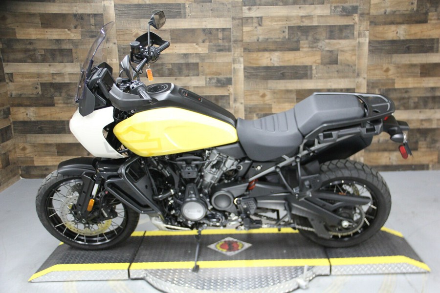 2023 Harley-Davidson Pan America™ 1250 Industrial Yellow/White Sand w/Laced Wheels