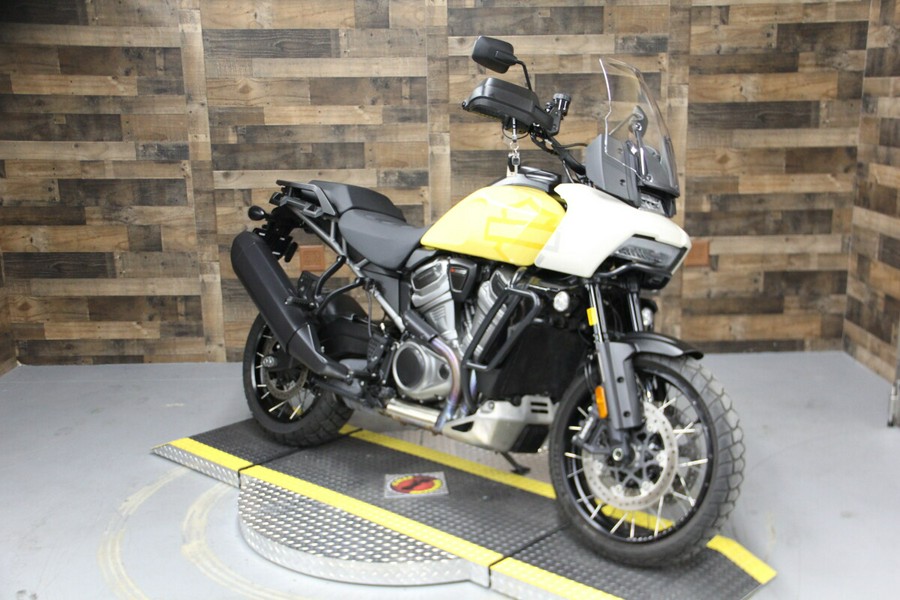 2023 Harley-Davidson Pan America™ 1250 Industrial Yellow/White Sand w/Laced Wheels