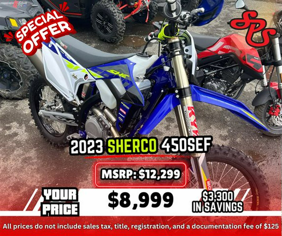 2023 Sherco 450 SEF Factory 450 SEF Factory