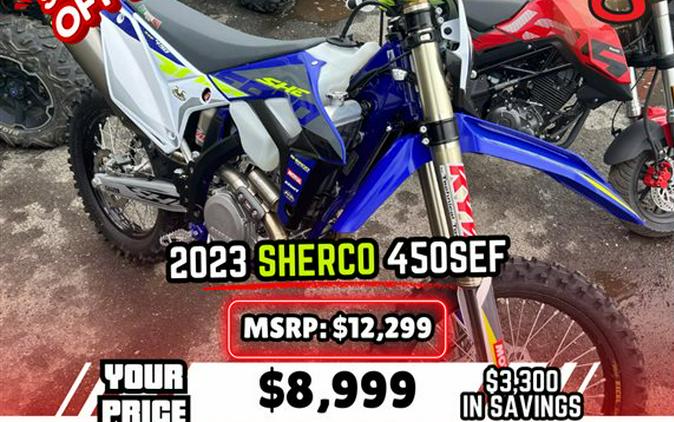 2023 Sherco 450 SEF Factory 450 SEF Factory