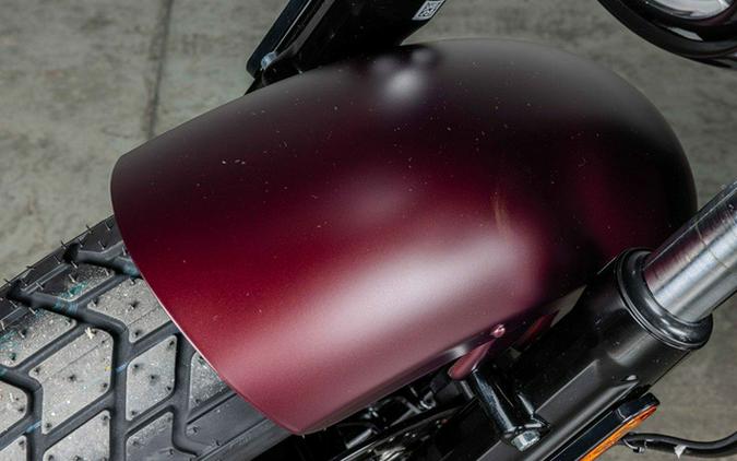 2026 Indian Scout Bobber Limited +Tech Maroon Metallic Smoke