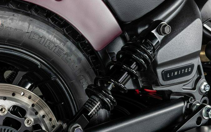 2026 Indian Scout Bobber Limited +Tech Maroon Metallic Smoke