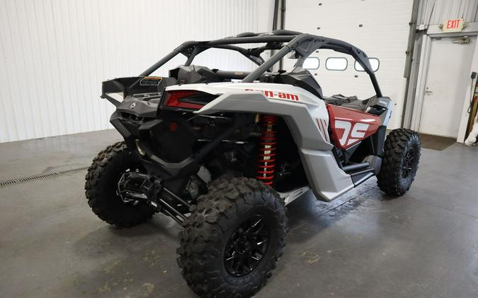 2024 Can-Am® Maverick X3 DS Turbo Fiery Red & Hyper Silver