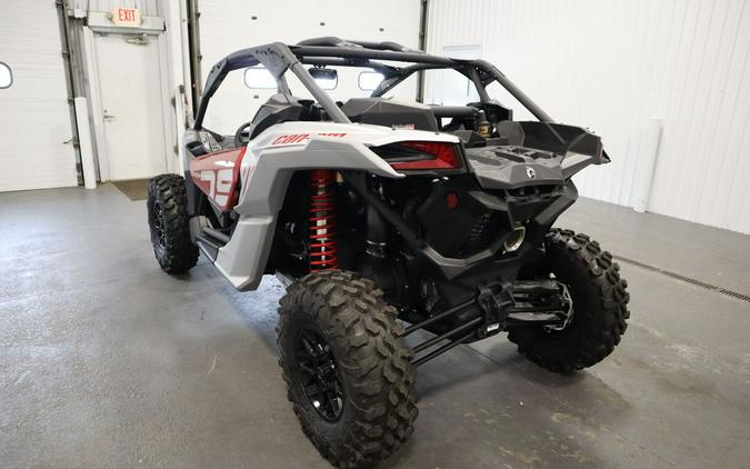 2024 Can-Am® Maverick X3 DS Turbo Fiery Red & Hyper Silver