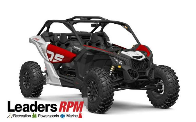 2024 Can-Am® Maverick X3 DS Turbo Fiery Red & Hyper Silver