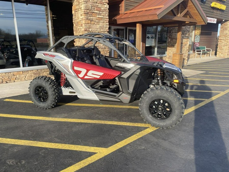 2024 Can-Am® Maverick X3 DS Turbo Fiery Red & Hyper Silver