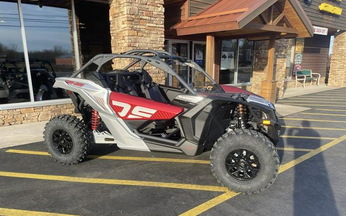 2024 Can-Am® Maverick X3 DS Turbo Fiery Red & Hyper Silver