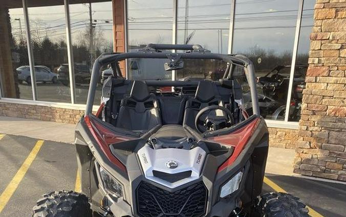 2024 Can-Am® Maverick X3 DS Turbo Fiery Red & Hyper Silver