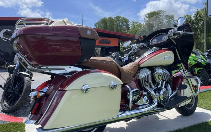 2015 Indian ROADMASTER, INDIAN RED/IVORY CREAM, 49ST Base