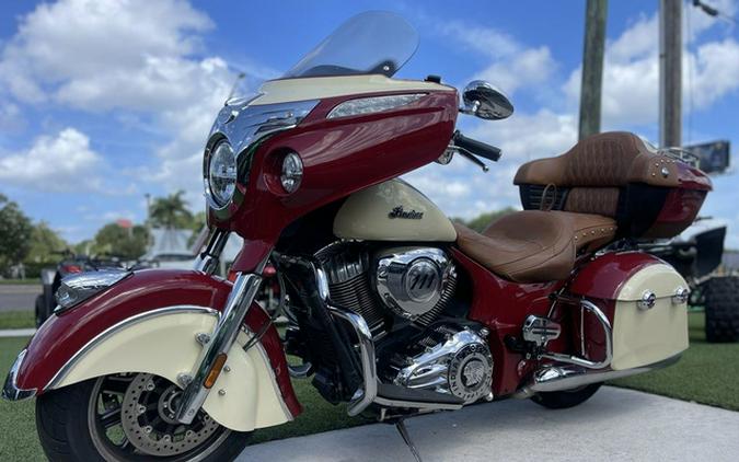 2015 Indian ROADMASTER, INDIAN RED/IVORY CREAM, 49ST Base