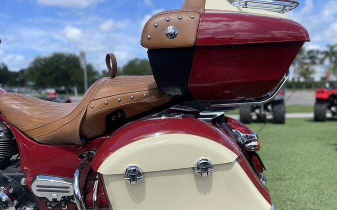 2015 Indian ROADMASTER, INDIAN RED/IVORY CREAM, 49ST Base