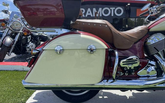 2015 Indian ROADMASTER, INDIAN RED/IVORY CREAM, 49ST Base