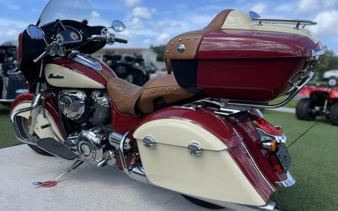 2015 Indian ROADMASTER, INDIAN RED/IVORY CREAM, 49ST Base