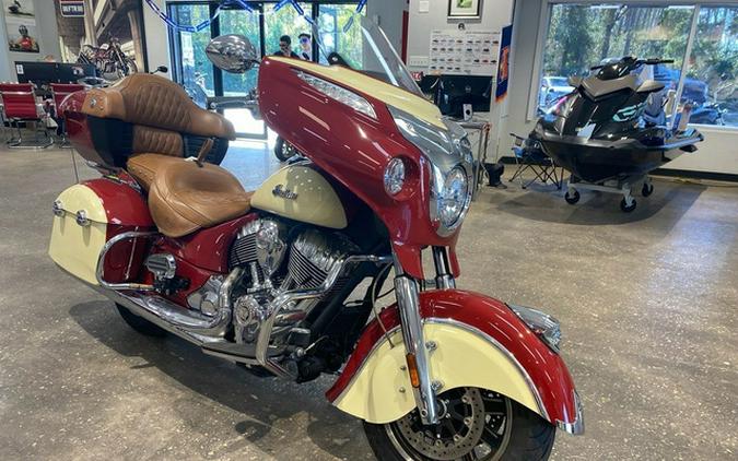 2015 Indian ROADMASTER, INDIAN RED/IVORY CREAM, 49ST Base