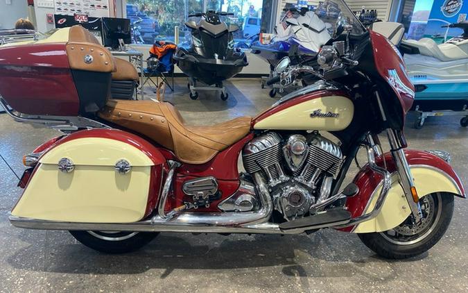 2015 Indian ROADMASTER, INDIAN RED/IVORY CREAM, 49ST Base