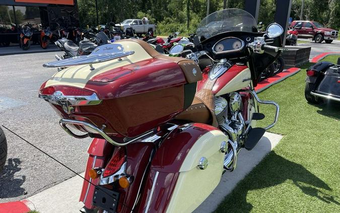 2015 Indian ROADMASTER, INDIAN RED/IVORY CREAM, 49ST Base