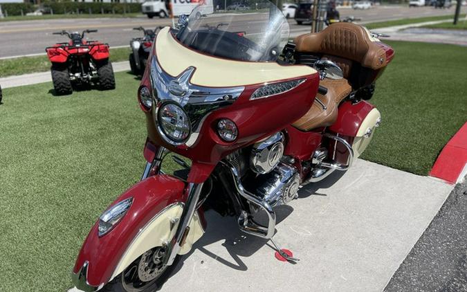 2015 Indian ROADMASTER, INDIAN RED/IVORY CREAM, 49ST Base