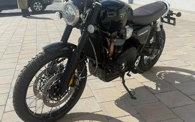 2026 Triumph Scrambler 1200 X Sapphire Black