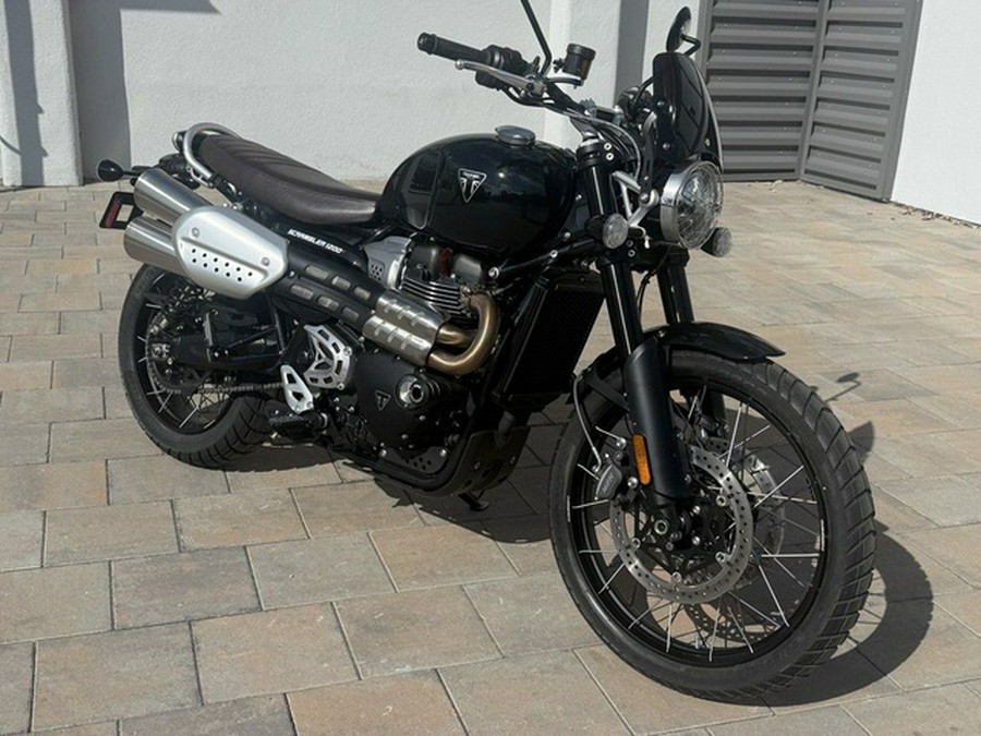 2026 Triumph Scrambler 1200 X Sapphire Black