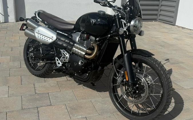 2026 Triumph Scrambler 1200 X Sapphire Black