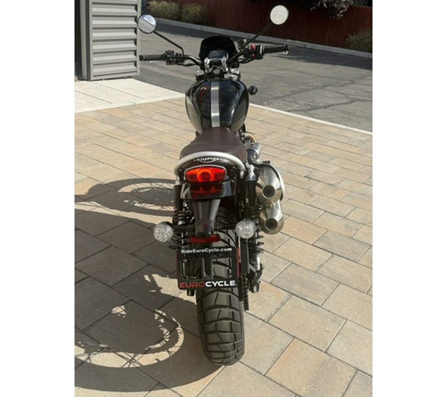 2026 Triumph Scrambler 1200 X Sapphire Black