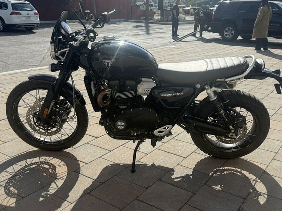 2026 Triumph Scrambler 1200 X Sapphire Black