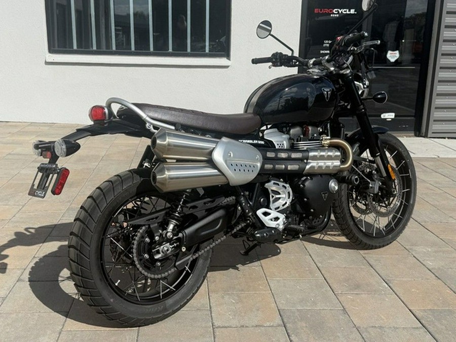 2026 Triumph Scrambler 1200 X Sapphire Black