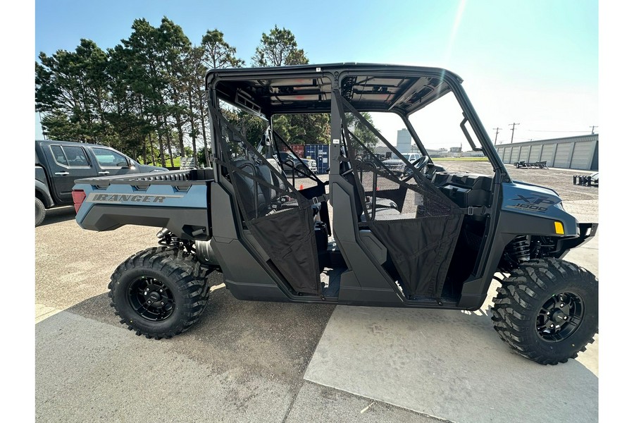 2025 Polaris Industries RANGER CREW XP 1000 PREMIUM - BLUE SLATE METALLIC SMOKE