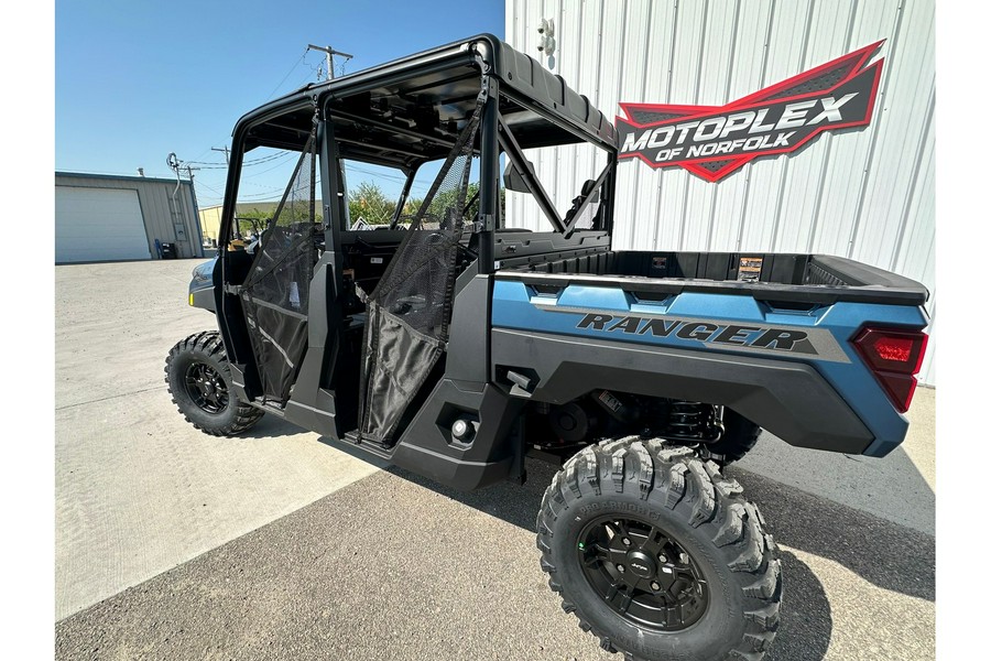 2025 Polaris Industries RANGER CREW XP 1000 PREMIUM - BLUE SLATE METALLIC SMOKE