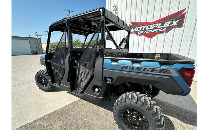 2025 Polaris Industries RANGER CREW XP 1000 PREMIUM - BLUE SLATE METALLIC SMOKE