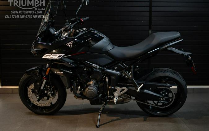 2025 Triumph Tiger Sport 660 Sapphire Black