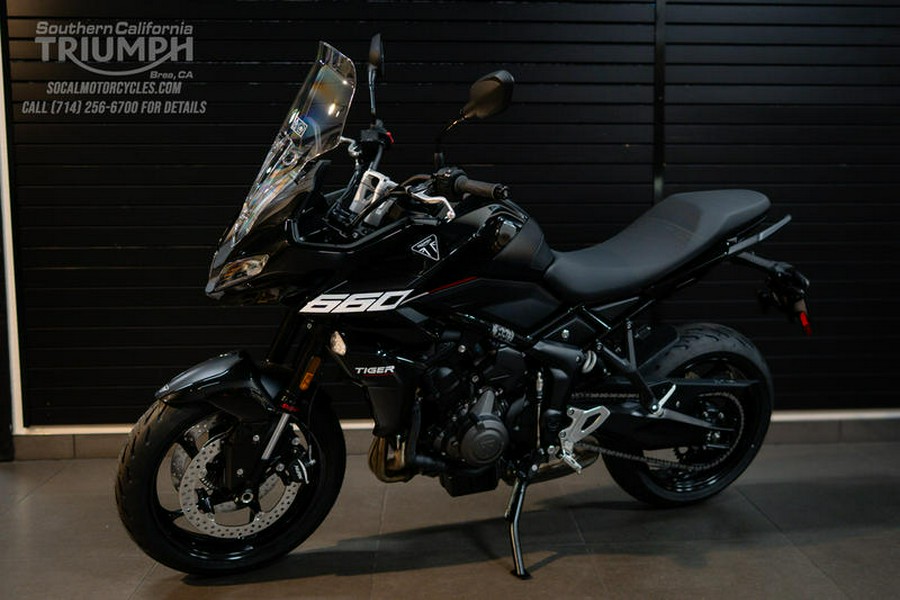 2025 Triumph Tiger Sport 660 Sapphire Black