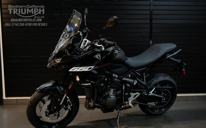 2025 Triumph Tiger Sport 660 Sapphire Black