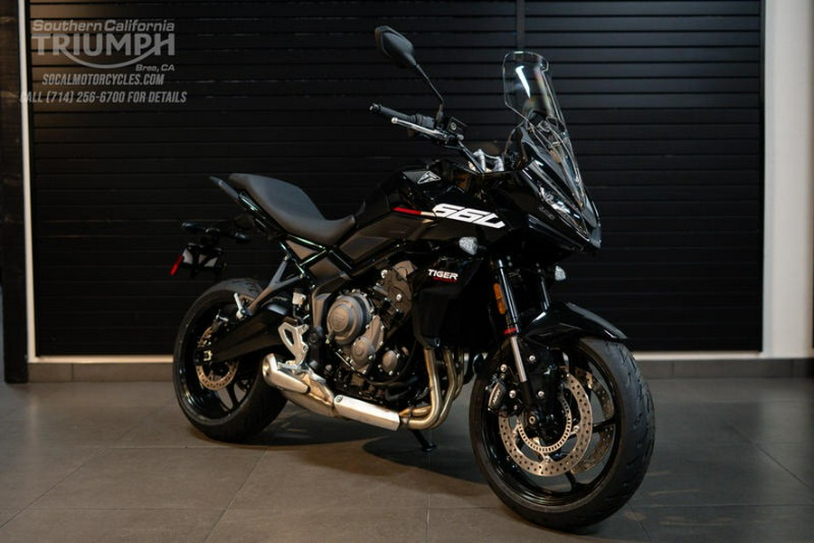 2025 Triumph Tiger Sport 660 Sapphire Black