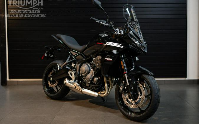 2025 Triumph Tiger Sport 660 Sapphire Black
