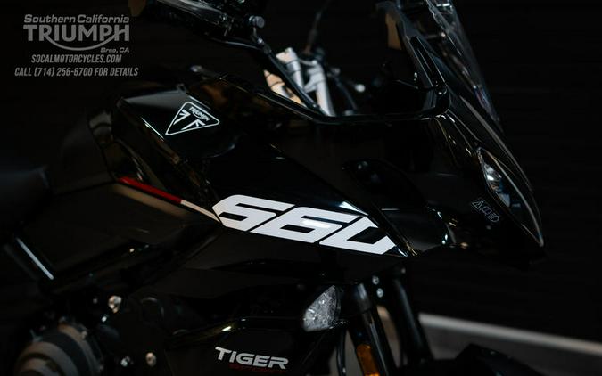 2025 Triumph Tiger Sport 660 Sapphire Black