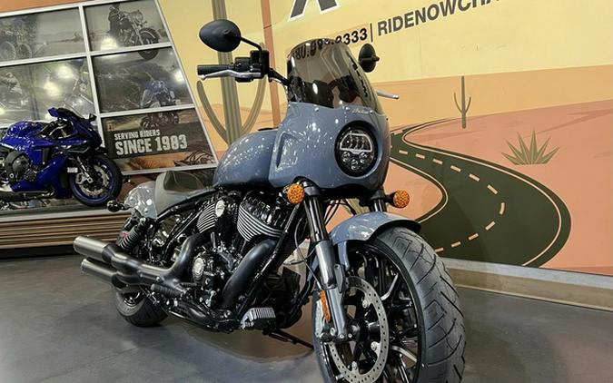 2023 Indian FTR Sport Chief Stealth Gray
