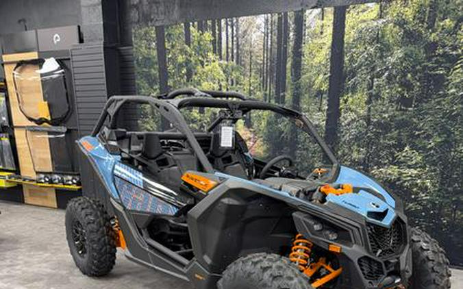 2026 Can-Am® Maverick X3 DS Turbo Scandi Blue & Orange Crush