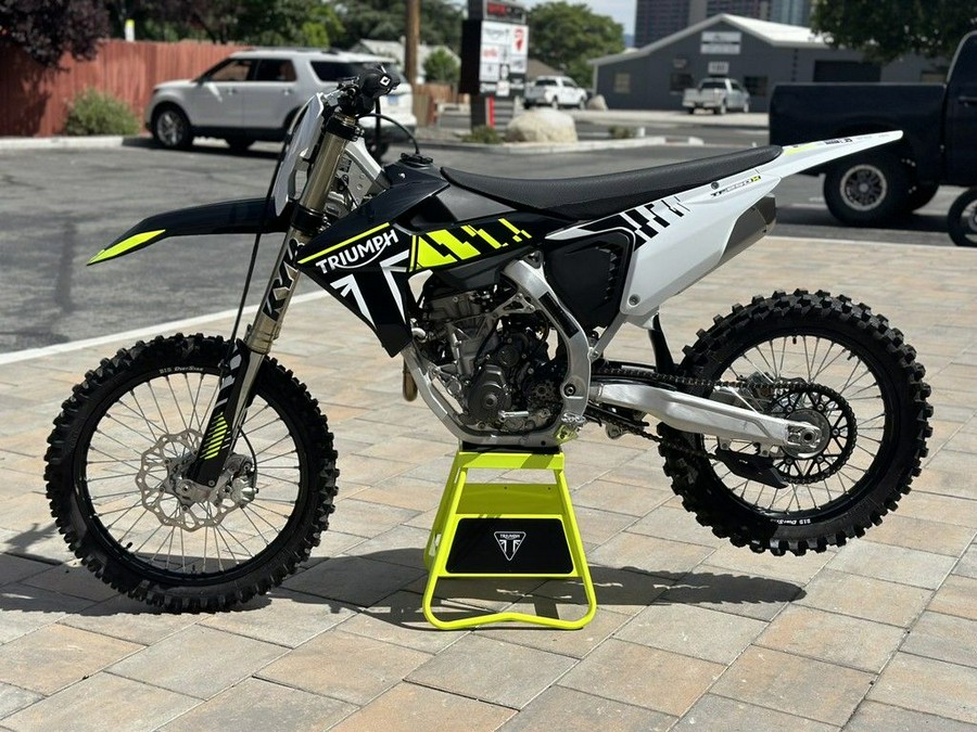 2024 Triumph TF 250-X Racing/Yellow/Black/White