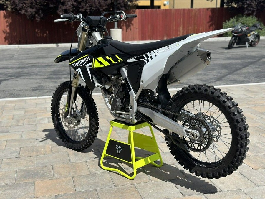 2024 Triumph TF 250-X Racing/Yellow/Black/White