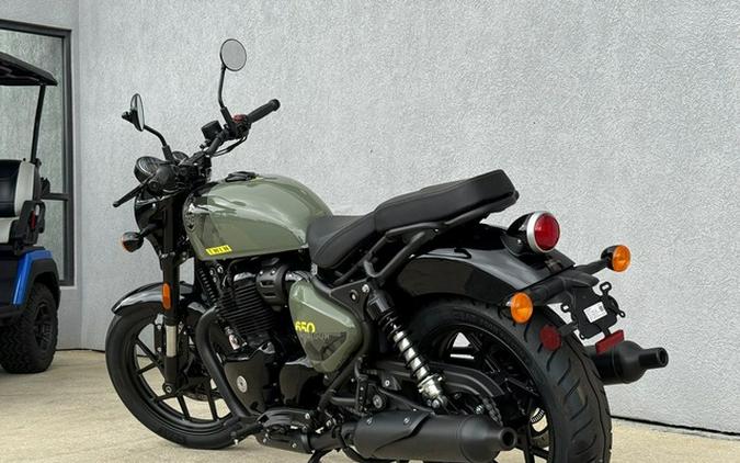 2026 Royal Enfield Shotgun 650 Green Drill